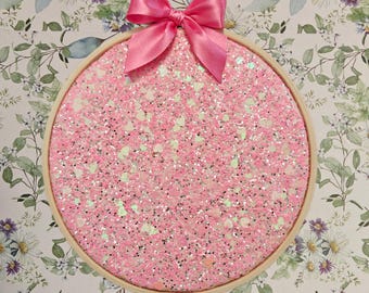 Enamel Pins Hoops - Pink Hearts and Barbie Vibes