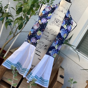 Galaxy Battle Kitchen Boas, Kitchen Scarf, Kitchen Towels, Boa Style Towel, Baker’s Boa, Housewarming Gift.