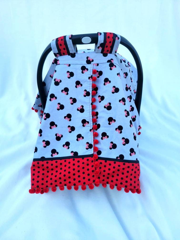 Minnie mouse infant online car seat covers