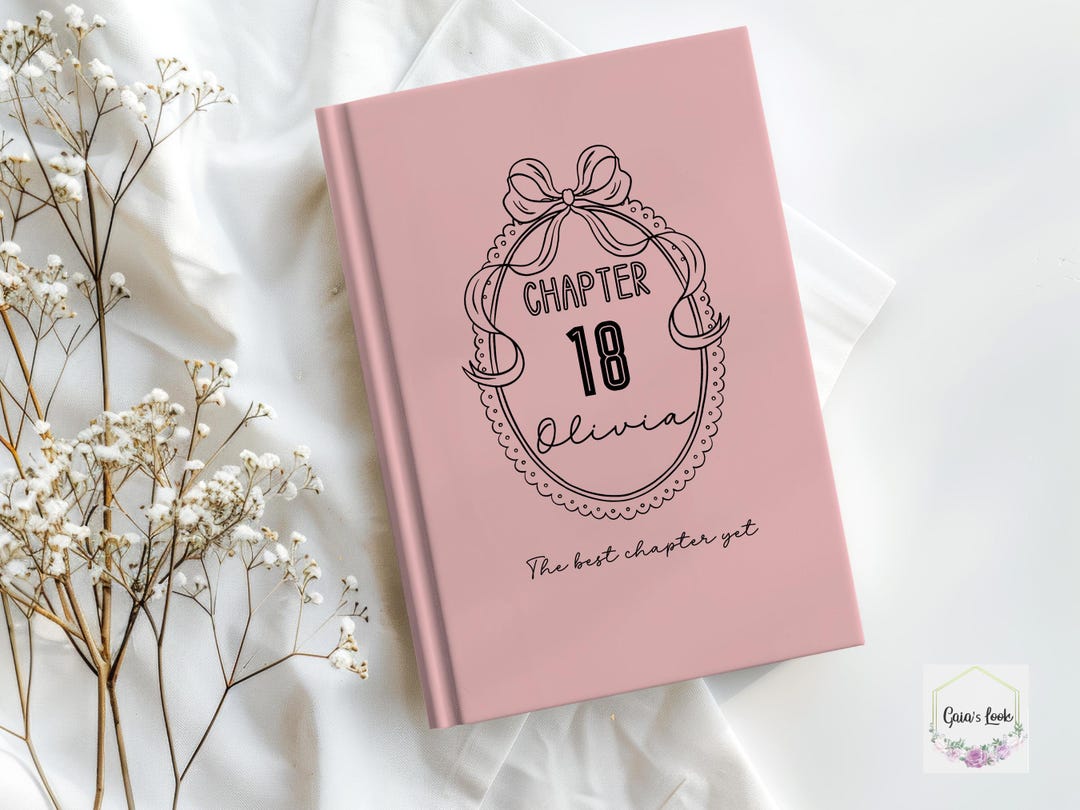 18th Birthday Gift Girl, Personalized Journal for Girls, 18 Year Old ...