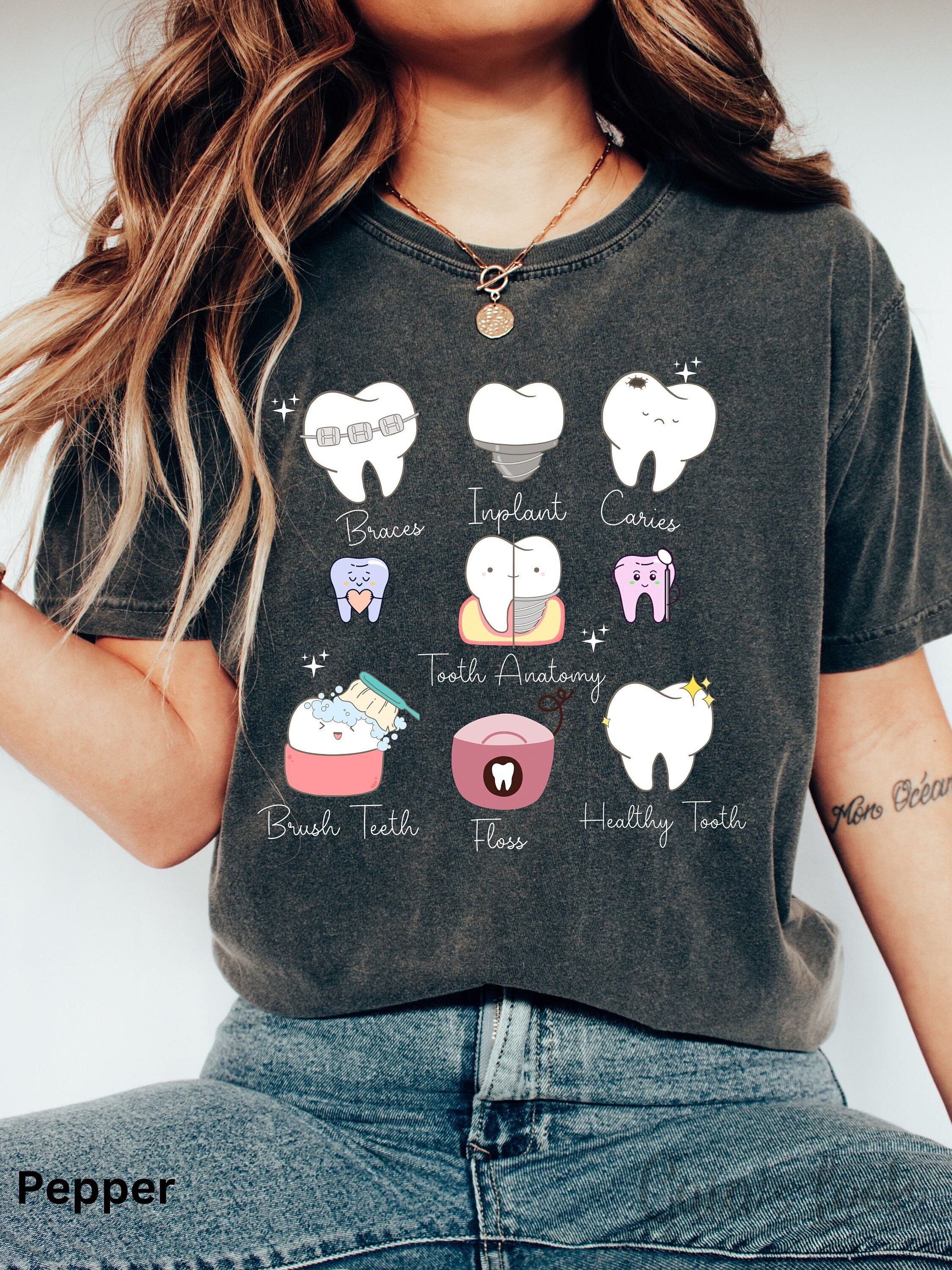 Funny Dentist Shirt, Dental Hygiene Tshirt, RDH Dental Hygienist Tee