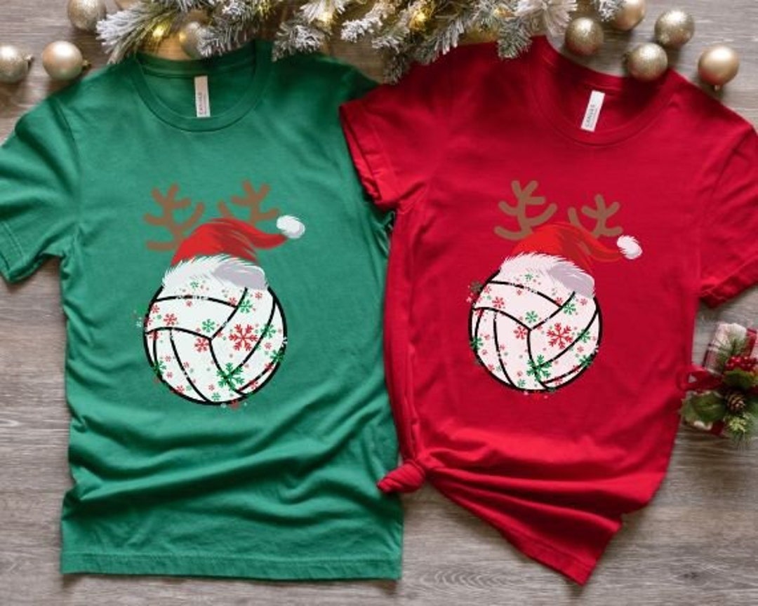 Volleyball Christmas Shirt, Game Day Shirt, Volleyball Player Gift
