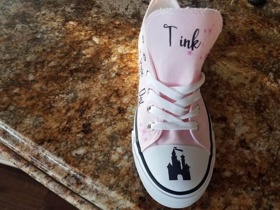 Tinkerbell on sale converse shoes