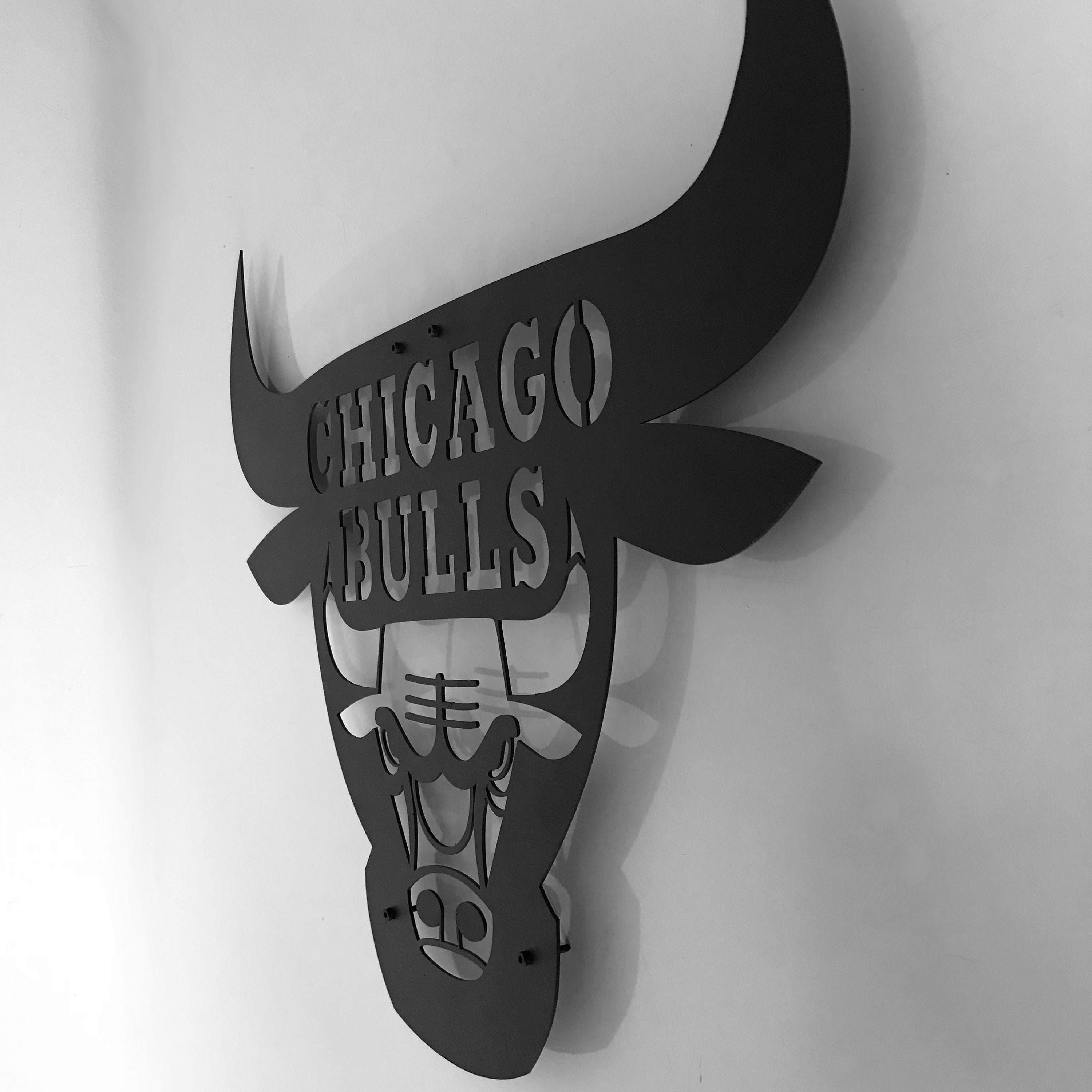 Chicago Bulls LED Metal Wall Art, NBA Neon Sign - Etsy