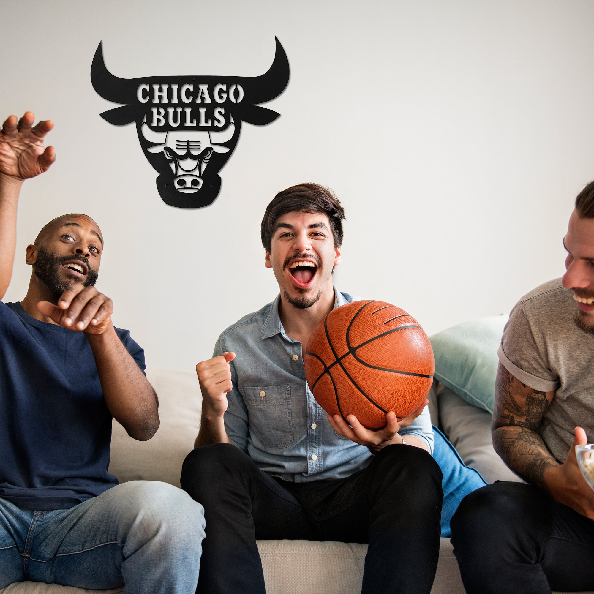 Chicago Bulls LED Metal Wall Art, NBA Neon Sign - Etsy