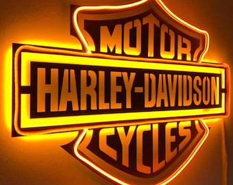 Harley Davidson a Timeless Tradition Neonzeichen Leuchtschild Leuchte Lampe Neon 