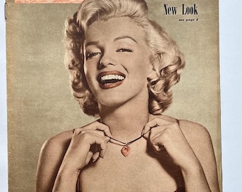 Vintage MARILYN Monroe Magazine, Featuring 100 Exciting Pinups! by