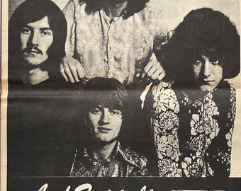 Monster Art Print Poster Led Zeppelin Len Zeppelin Vanilla Fudge
