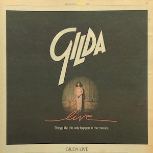 Gilda Live. Rare, original, authentic, vintage poster from 1980 image 1