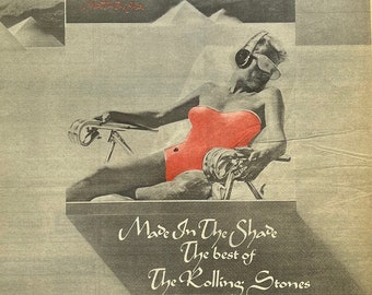 The Rolling Stones, Made in the Shade. Rare Original
