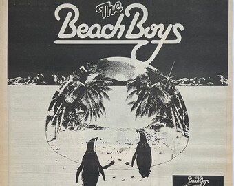 The Beach Boys, Keepin The Summer Alive. Rare, original, authentic, vintage poster from 1980