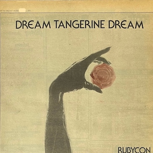 Tangerine Dream, Rubycom. Seltenes, originales, authentisches, Vintage Poster von 1975