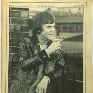Malcolm McDowell. Rare, original, authentic, vintage poster from 1973