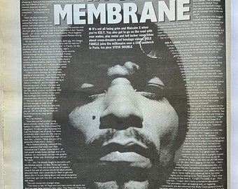 Ice-T interview. Rare, original, authentic, vintage poster from 1994
