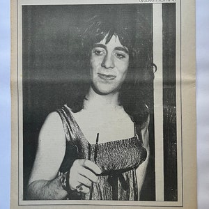 Keith Moon. Rare, original, authentic, vintage poster from 1972
