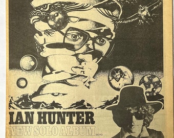 Vintage 1979 Ian Hunter Tour Shirt - Etsy