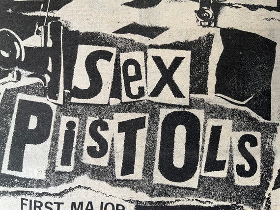 Sex Pistols, Anarchy in the UK Tour. Rare, Original