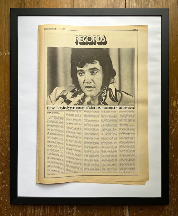 ヴィンテージ ロックンロール リズム&ブルース プレスリー テディベア 額装