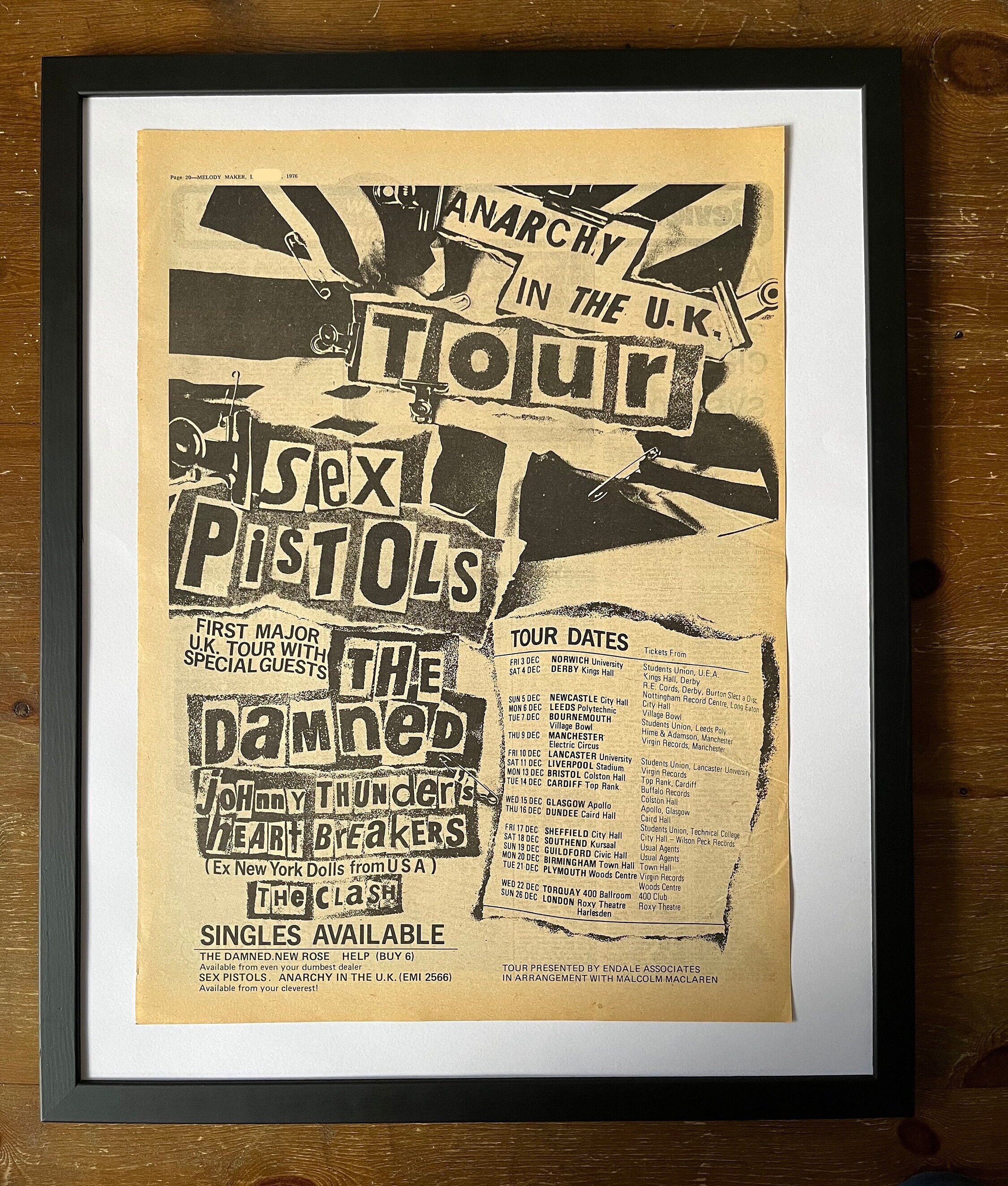 レア!‼︎  イタリア製 ヴィンテージ ポスター THE SEX PISTOLS Yahoo!オークション - ポスター セックス・ピストルズ（Sex