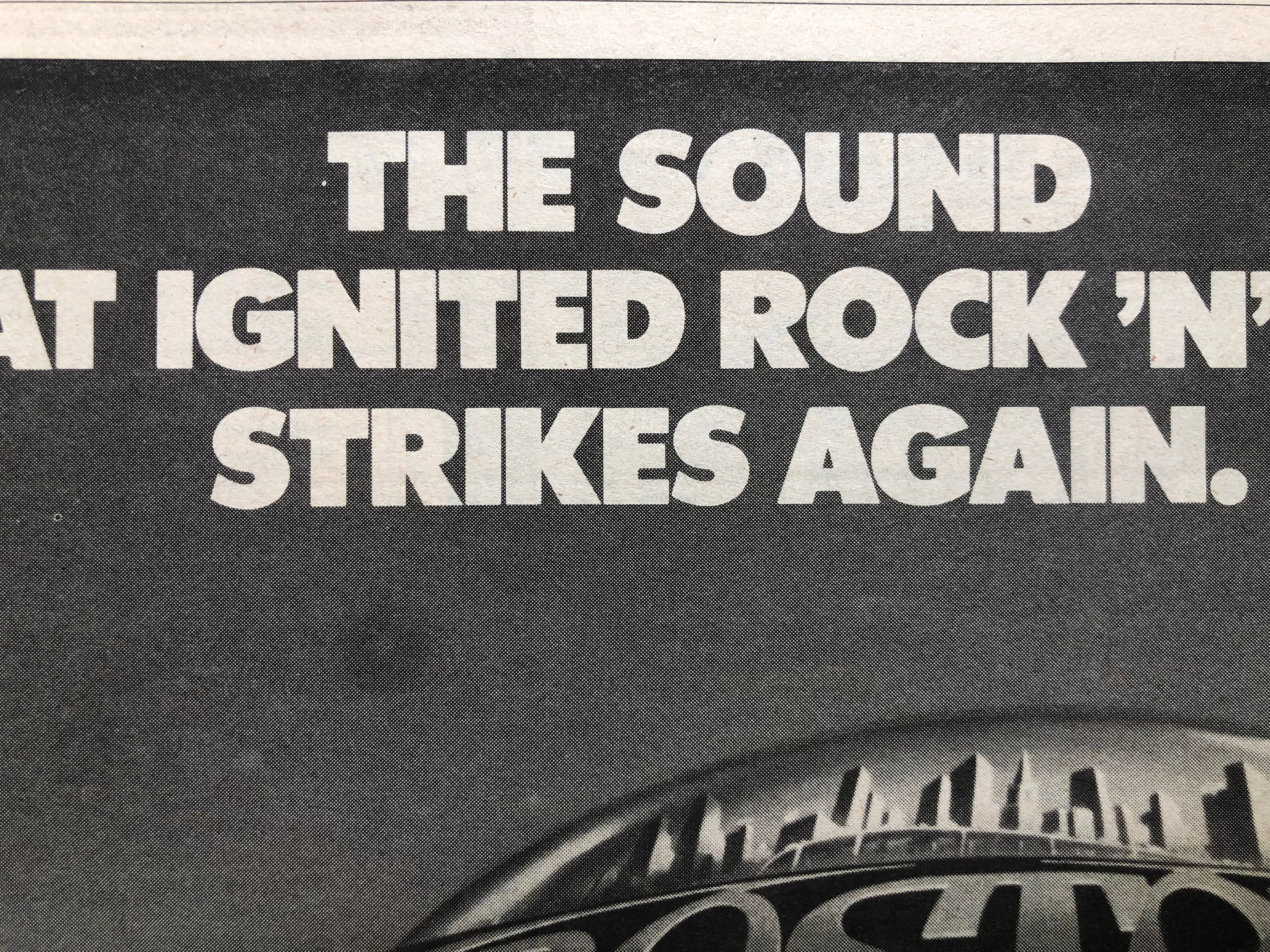 ボストン/ドント ルック バック 1978年 非売品 プロモーションポスター