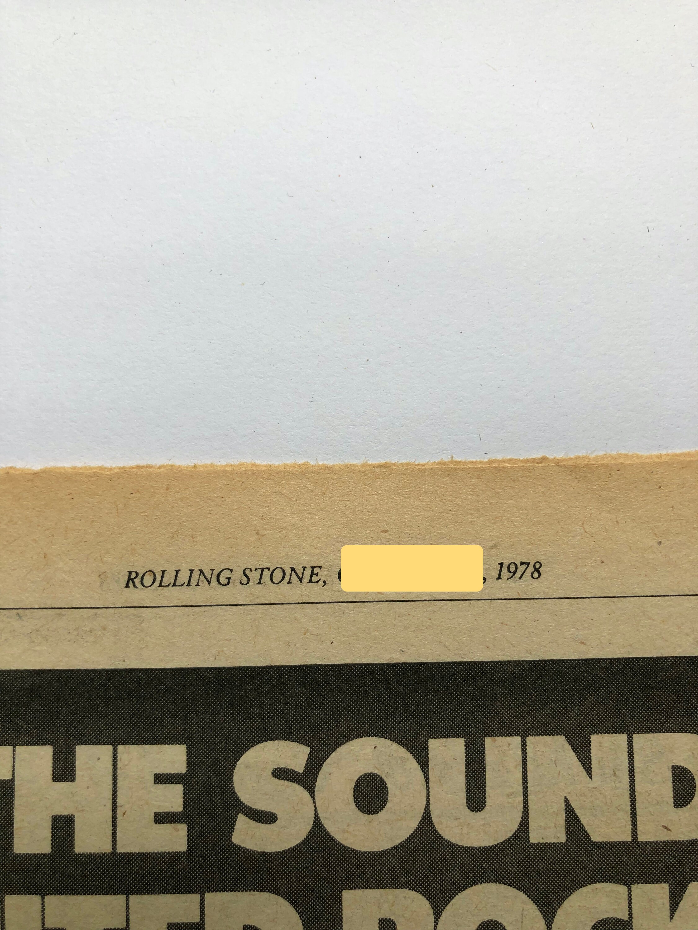 ボストン/ドント ルック バック 1978年 非売品 プロモーションポスター