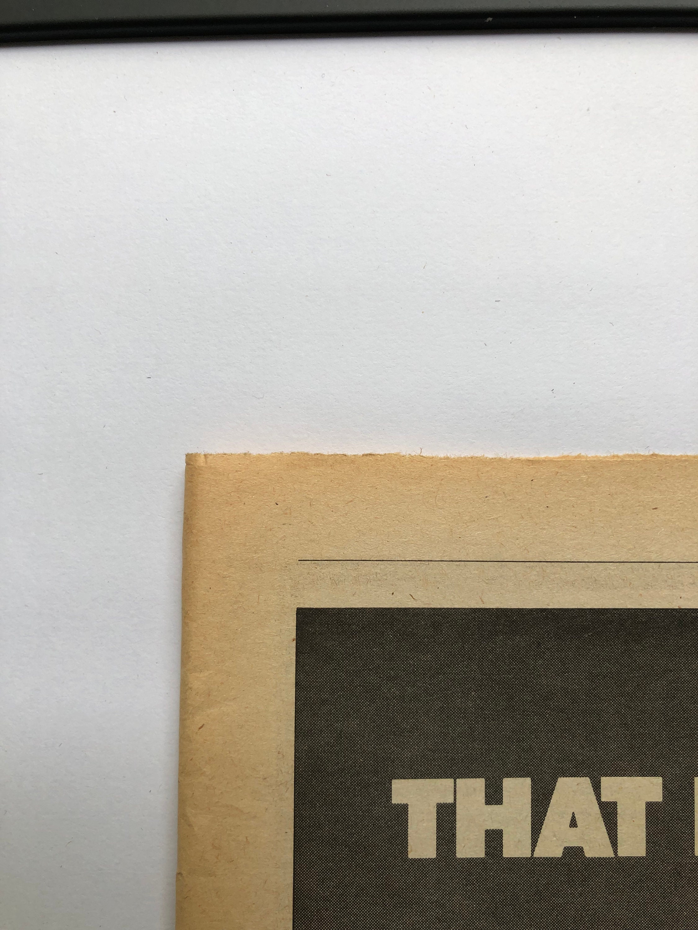 ボストン、ドント・ルック・バック。1978 年の希少でオリジナル、本物