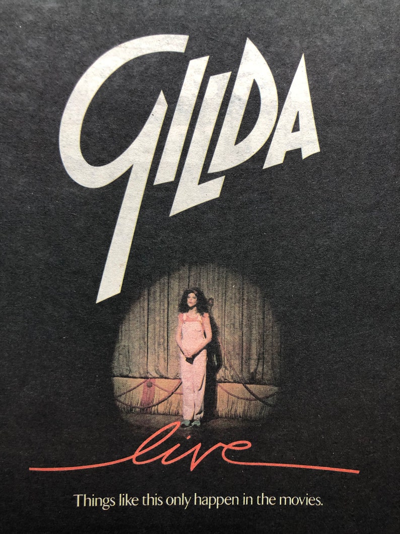 Gilda Live. Rare, original, authentic, vintage poster from 1980 image 4