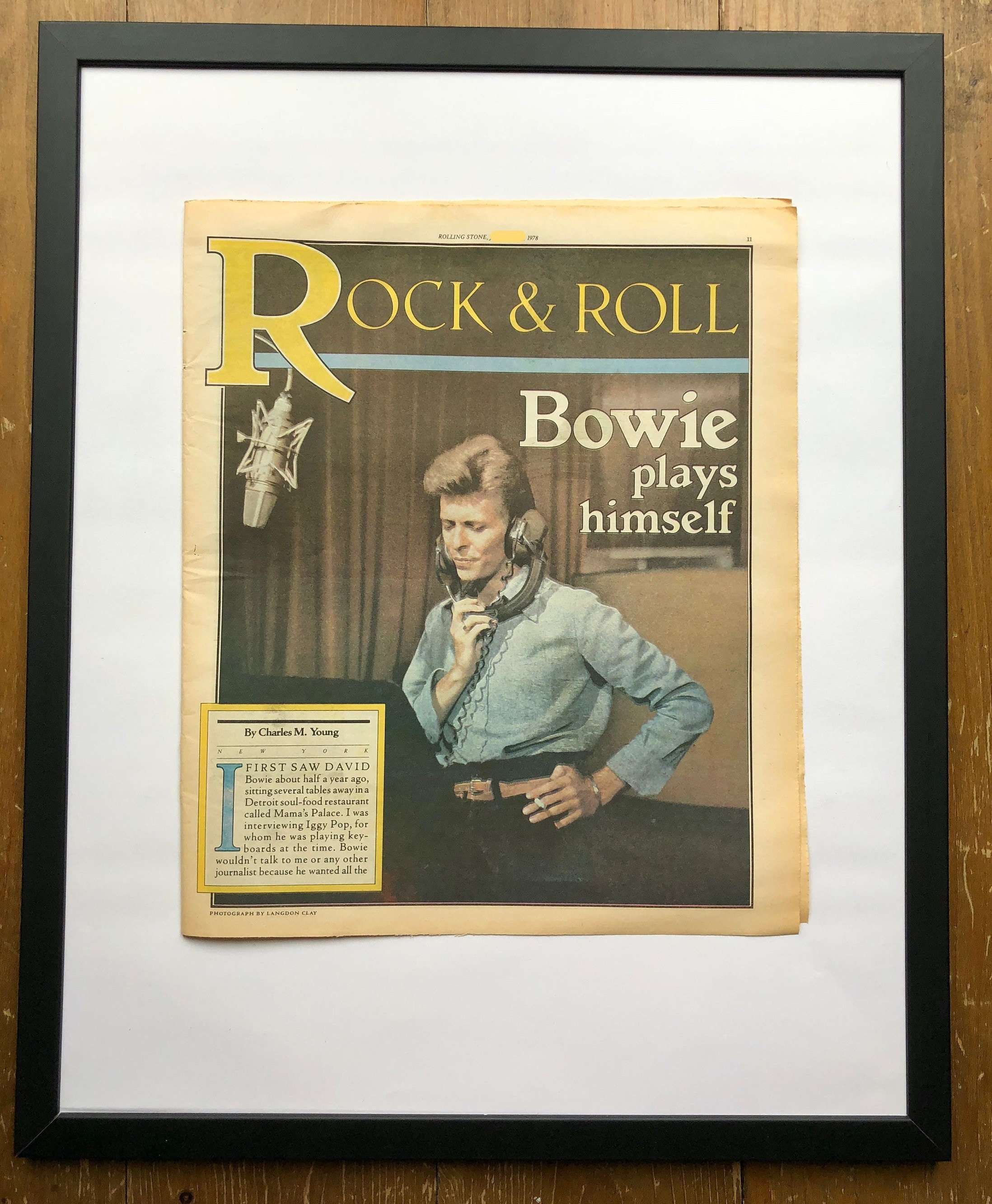 David Bowie. Rare, Original, Authentic, Vintage Poster From 1978 - Etsy
