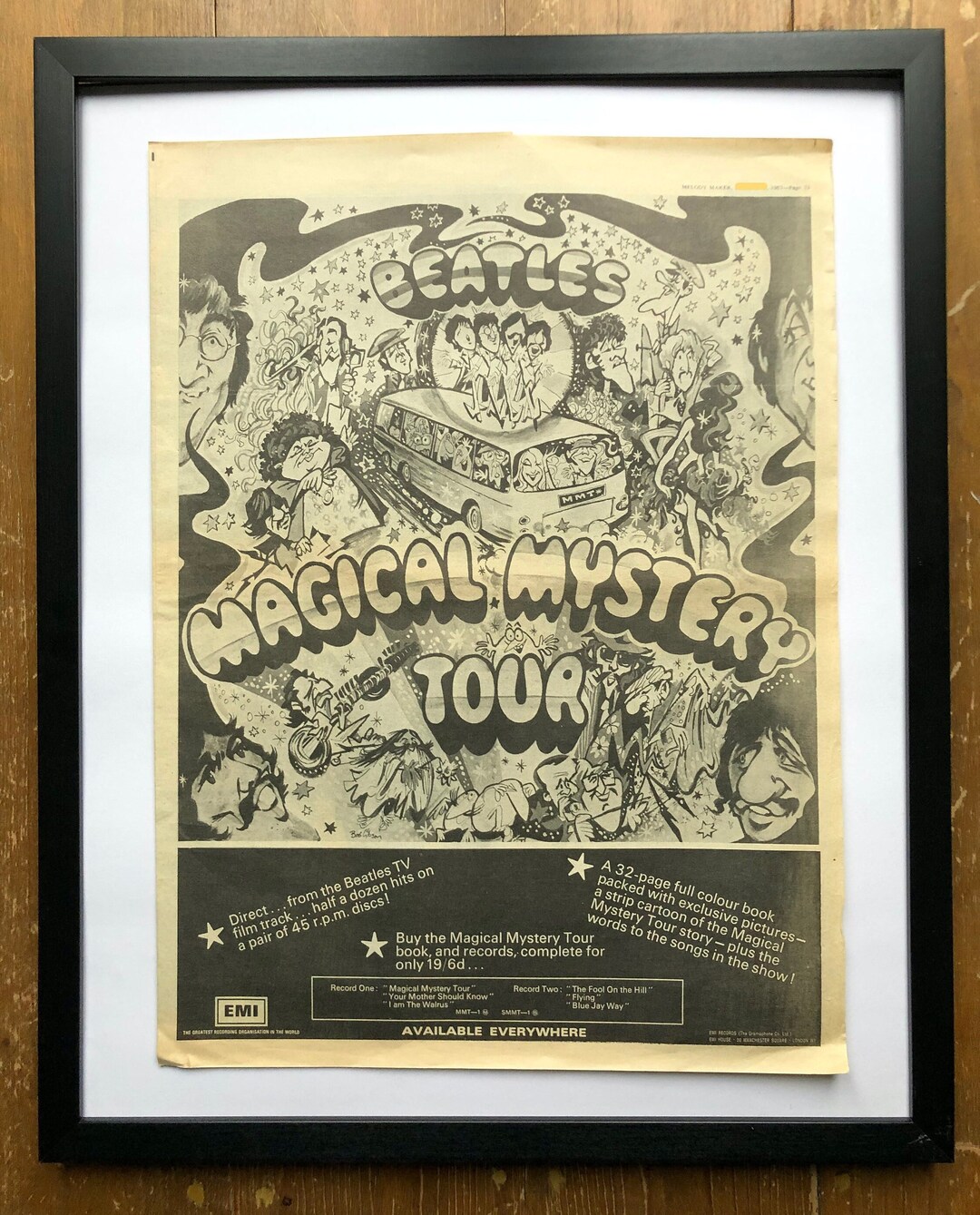 The Beatles, Magical Mystery Tour. Rare, Original, Authentic, Vintage