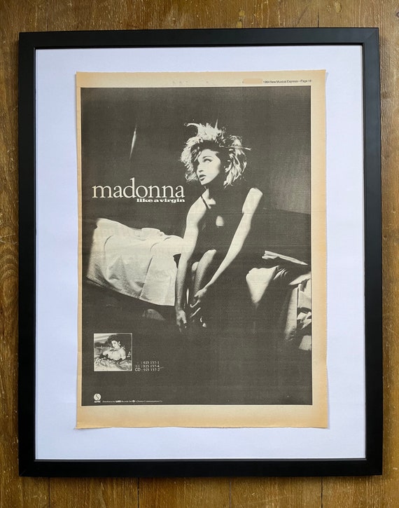 madonna Like a Virgin ポスター madonna Like a Virgin ポスター MADONNA Like A Virgin BANNER