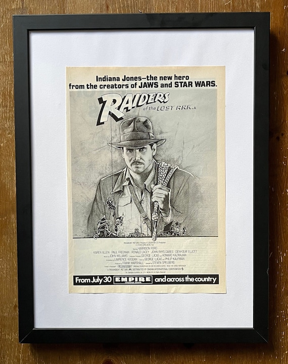 インディ・ジョーンズ、レイダース/失われたアーク。1981 年の希少な 
