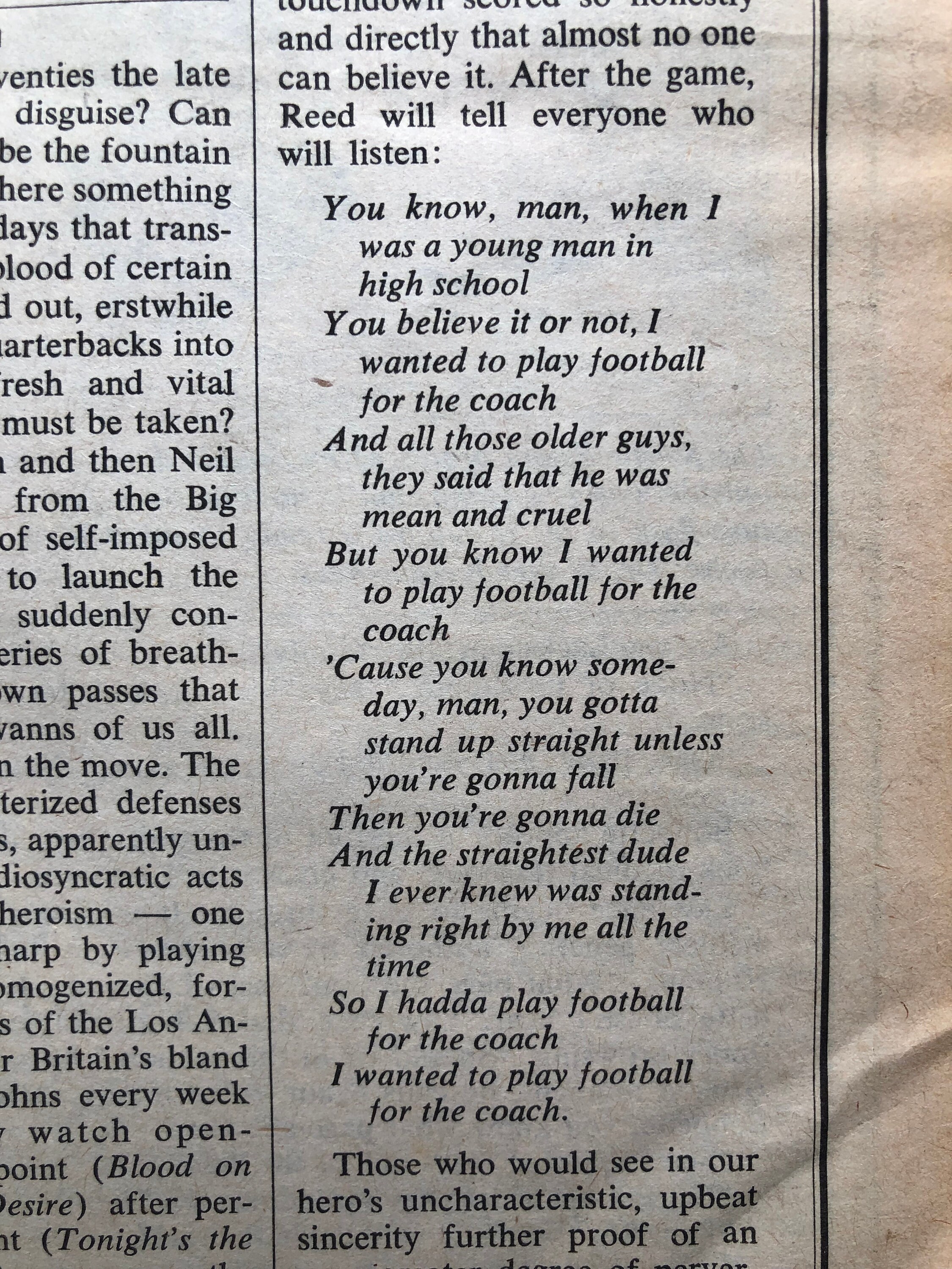 Lou Reed, Coney Island Baby Review. Rare, Original, Authentic, Vintage