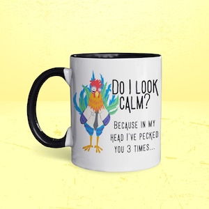 Sehe ich ruhig aus? Weil in meinem Kopf I&#39;ve Picked You 3 Times Mug | Lustige Tassen mit Sprüchen, 11 oz