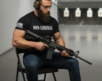 Non Liberal Shirt, Conservative Tee, Political Humor Shirt, Republican Gift, Patriot T-Shirt, Anti Liberal Tee, Freedom Shirt Men