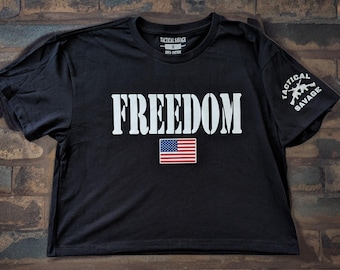 Freedom crop top