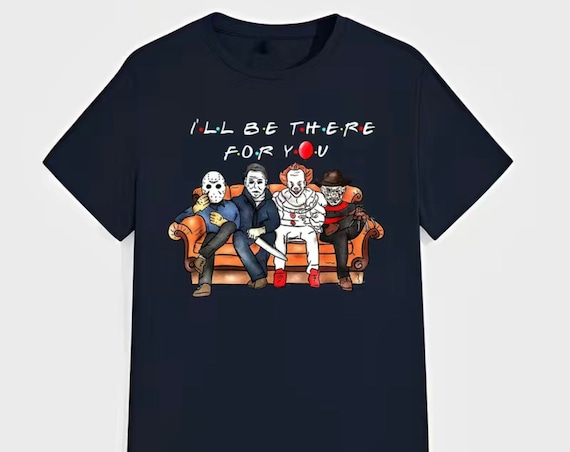 Halloween Friends | I’ll Be There For You 100% Cotton Tee Shirt