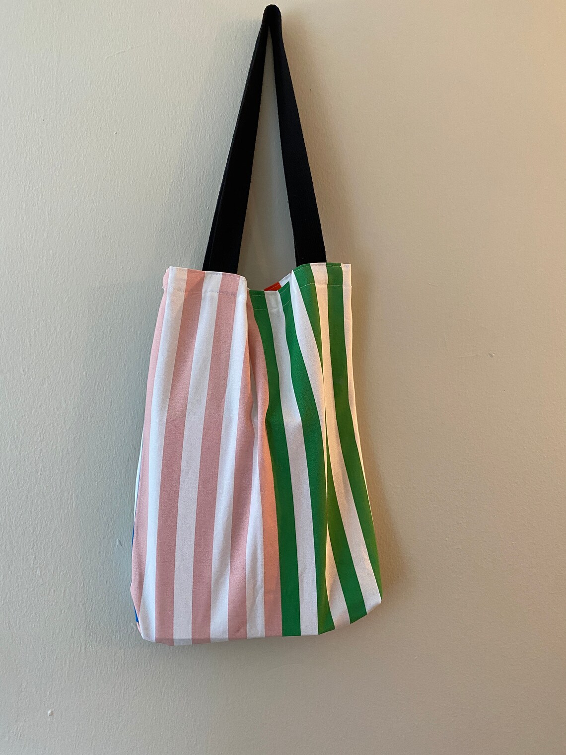 Handmade Tote bag IKEA Fabric Tote bag Beautifully made Etsy