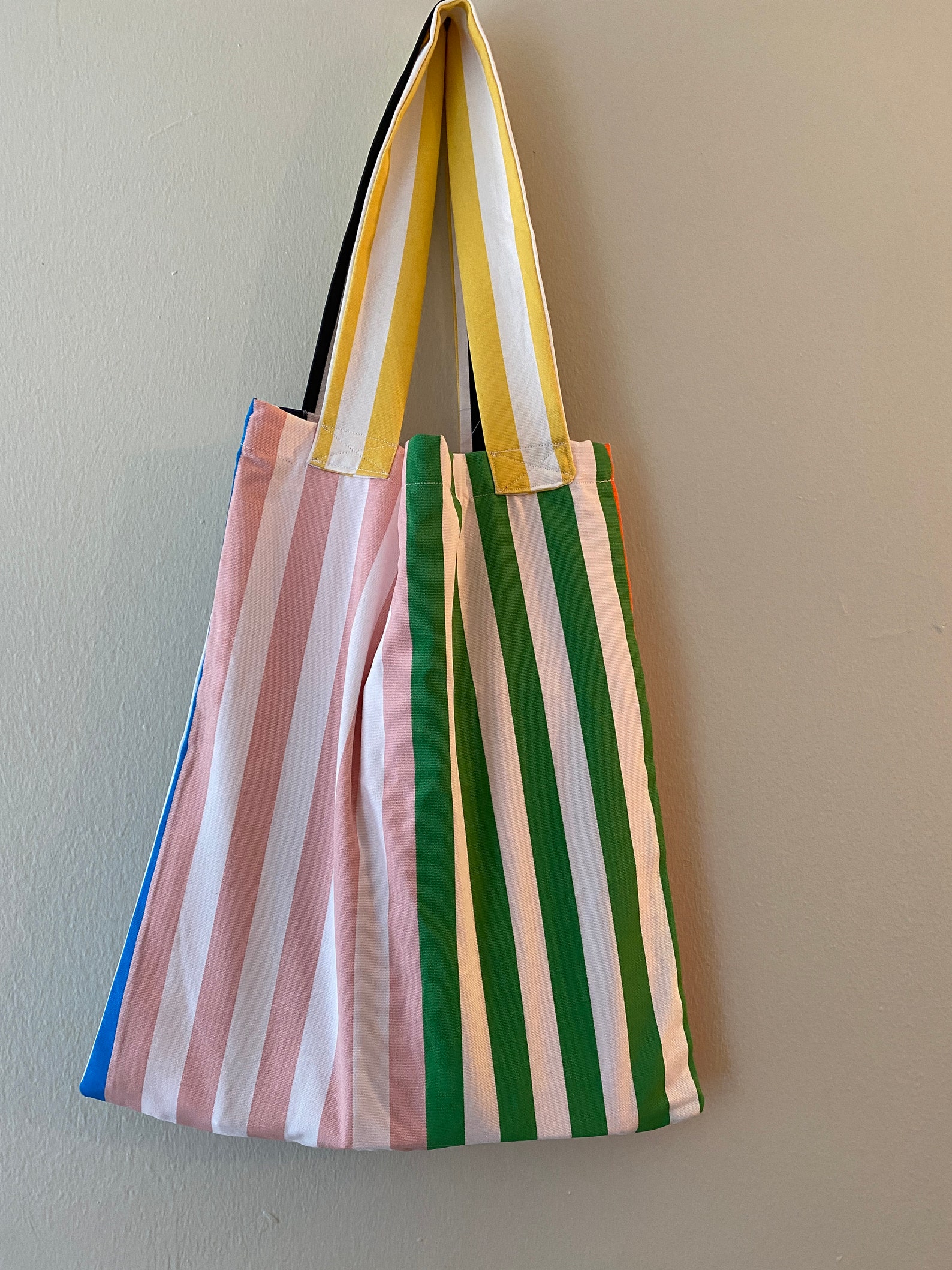 Handmade Tote bag IKEA Fabric Tote bag Beautifully made Etsy
