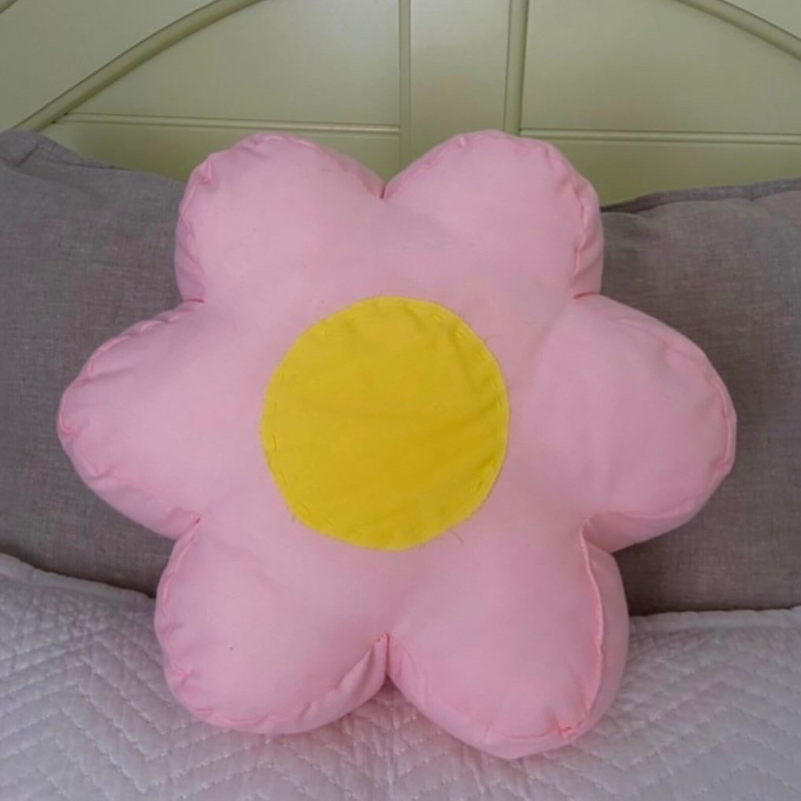 Flower decorative pillow Y2K decor room pillow best Etsy