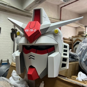 Gundam Helmet Head Cosplay Armor Prop