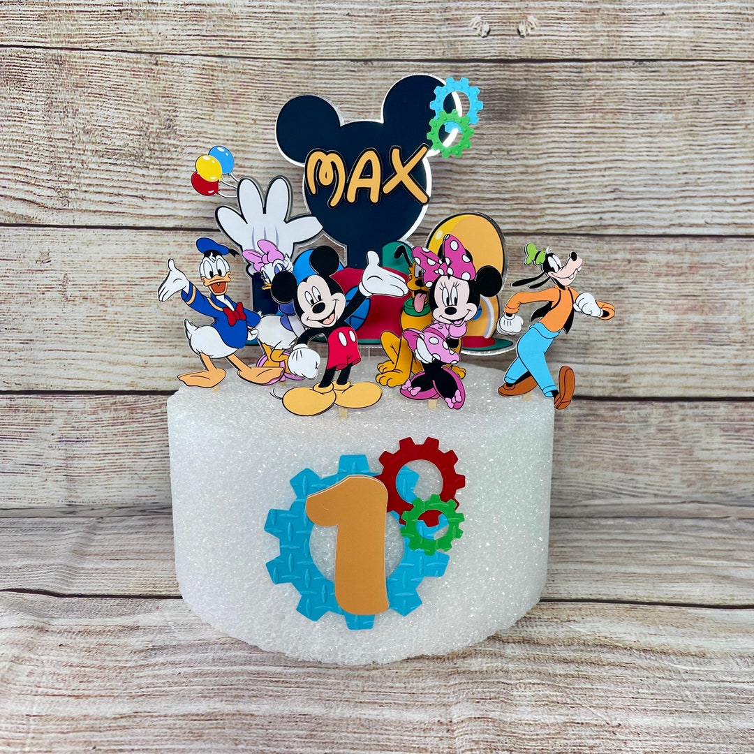 Mickey Mouse Cake Topper, Mickey Mouse, Mickey Mouse Club House