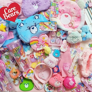 Care Bear Mystery Box, scatola di cancelleria misteriosa degli orsetti del cuore, scatola regalo Kawaii / Kawaii carino / borsa a sorpresa / scatola a sorpresa / regalo di compleanno
