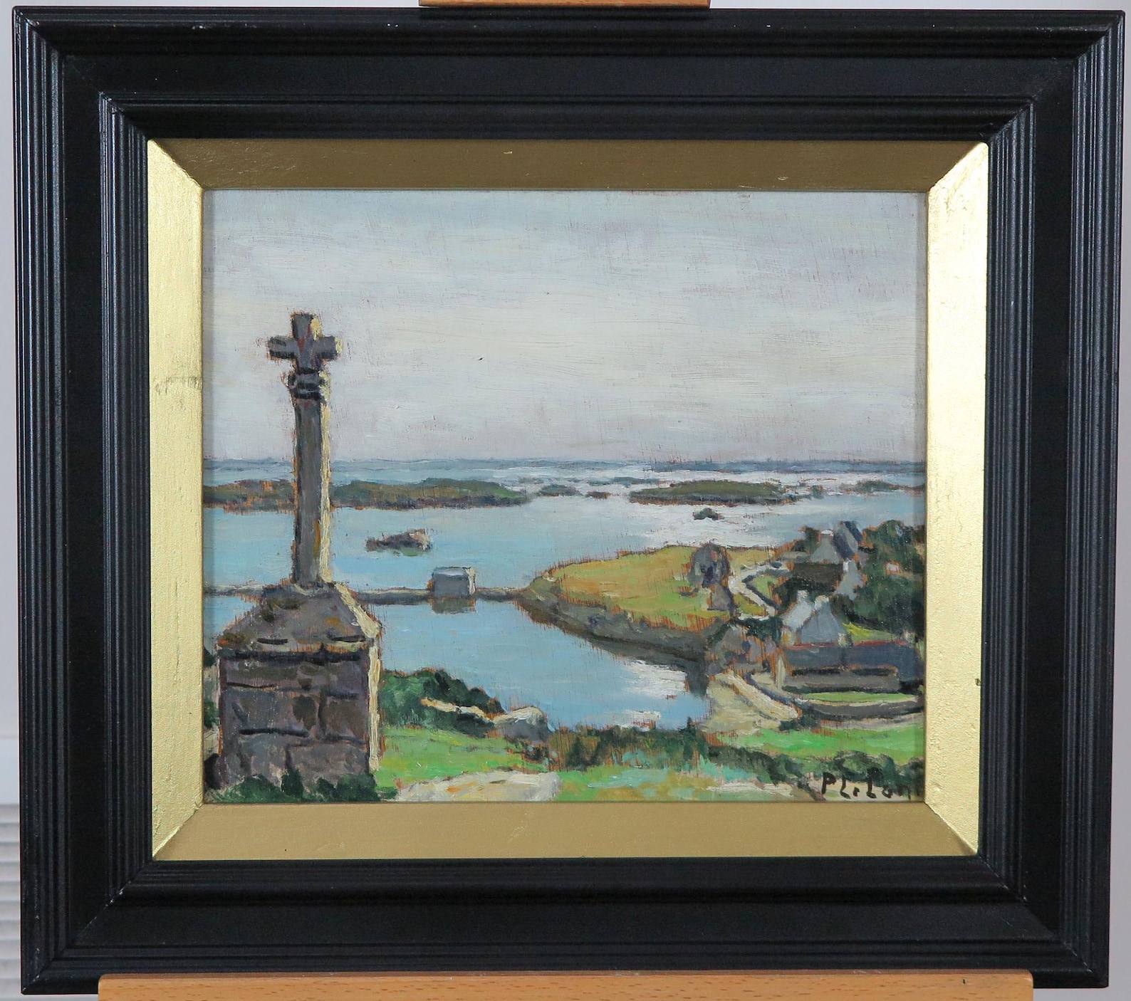Pierre Lelong (1908-1984) - A moto - Dessin original signé