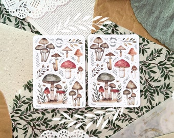 Shroom Forest – Sticker Sheet | Planning Stickers, Journal Stickers