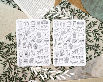 Little Things III – Sticker Sheet | Planning Stickers, Journal Stickers