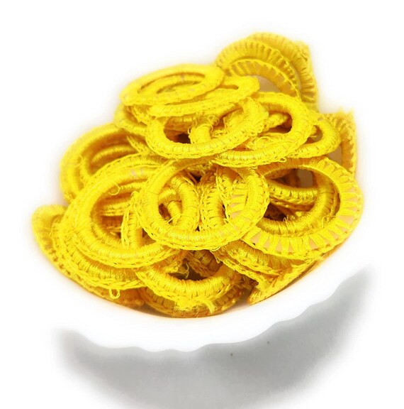 18 mm Crochet Rings Combo Pack for Embroidery and Craft Purpose 100 Pieces