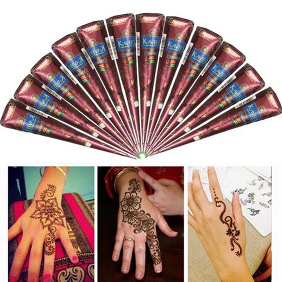 Brown henna nail art stock photo. Image of henna, nailart - 224469304