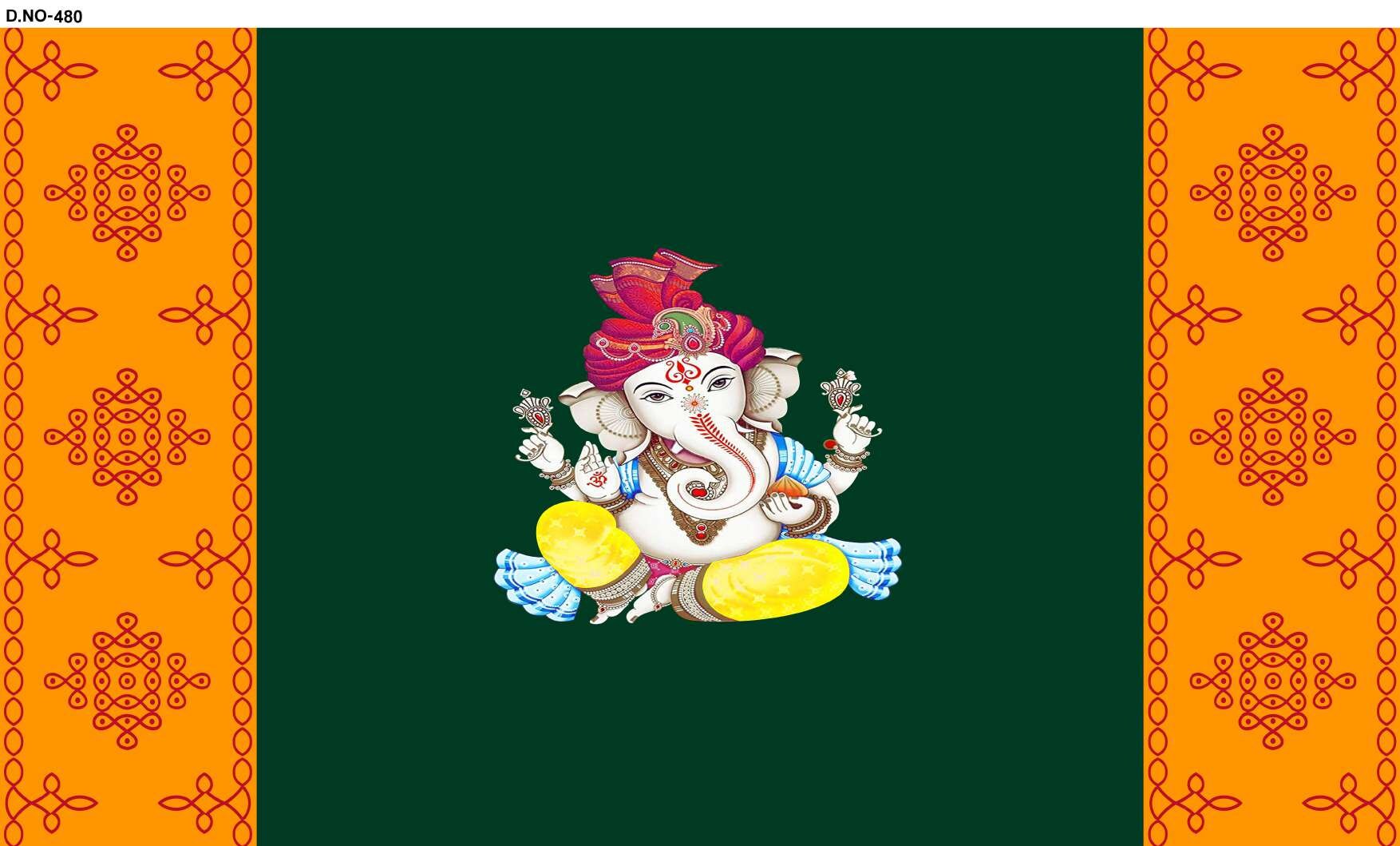 Ganesha Backdrop Decor Ganesh Backdrop 8x5 Ganesh Backdrop Etsy