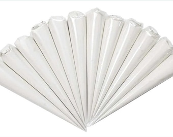 6pcs White Ceramic Cones, Lippan Art Supplies, Lippan Art Wall Decor, Lippan Art Clay, Lippan Art, Lippan Art, DIY Decorative,Lippan Art Kit