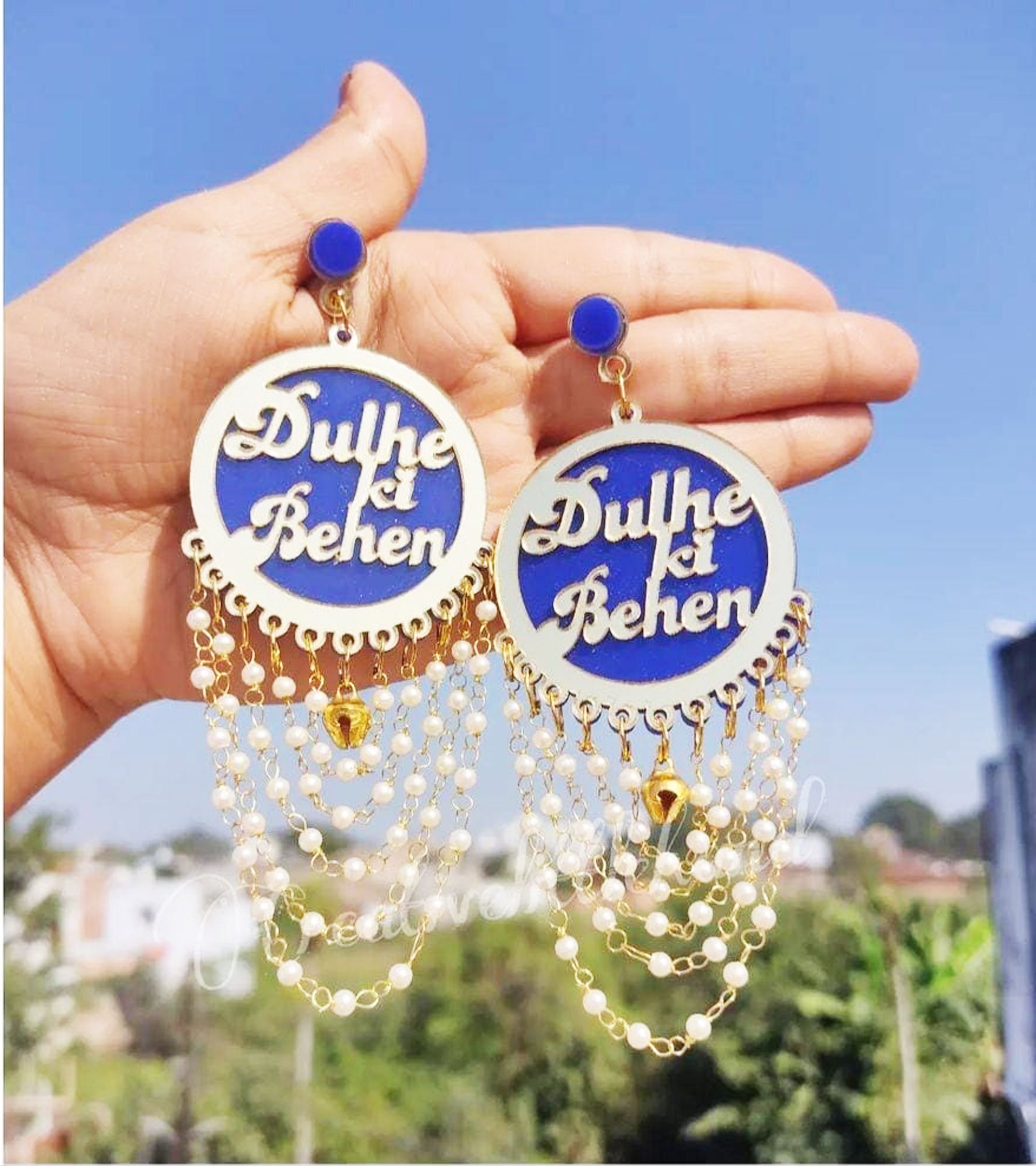 Dulhe Ki Behen Earring Dulhan Earrings Personalized Earrings Etsy
